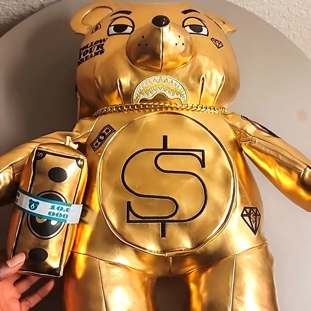 Sprayground Gold Rush Bag